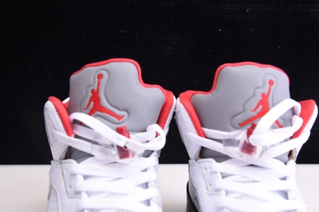 Air DA1911-102 5 Fire Tongue (2020) Jordan Retro Silver Red 0811